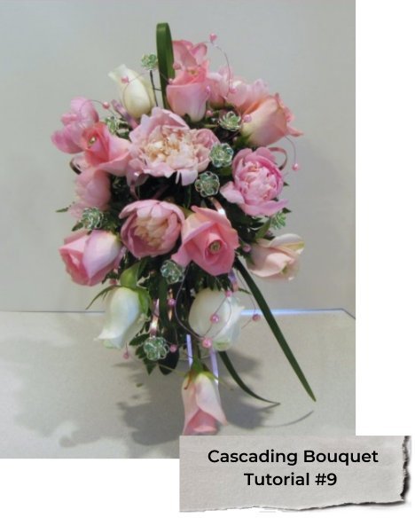 Cascading Wedding Bouquets Diy Bridal Bouquet Tutorials
