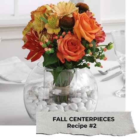 Fall Wedding Centerpieces Diy Flower Tutorials Recipes Supplies