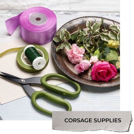 flower arranging supplies