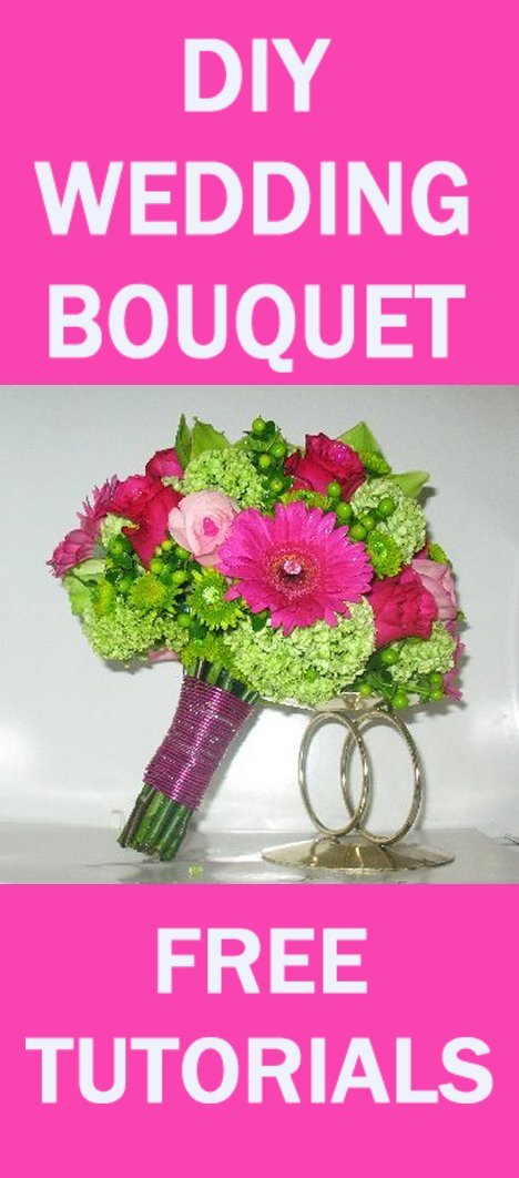 Fresh Flowers Wedding Bouquet - Easy Flower Designing with Photos