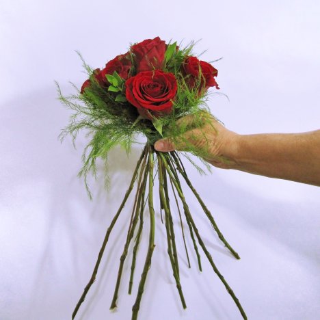 Hand Bridal Bouquet - Easy Step by Step Wedding Flower Tutorials
