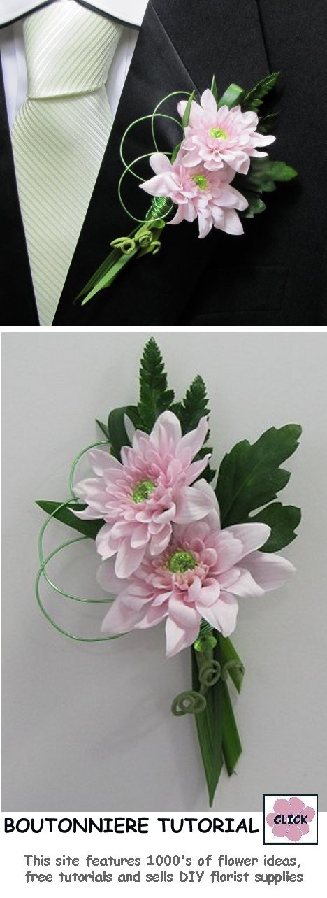 How To Make Boutonnieres Easy Photo Wedding Tutorials For Diy Brides