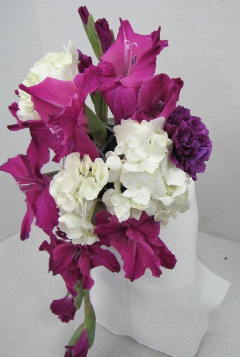 Purple Wedding Flower Bouquets - Easy Free Fresh Flower Tutorials