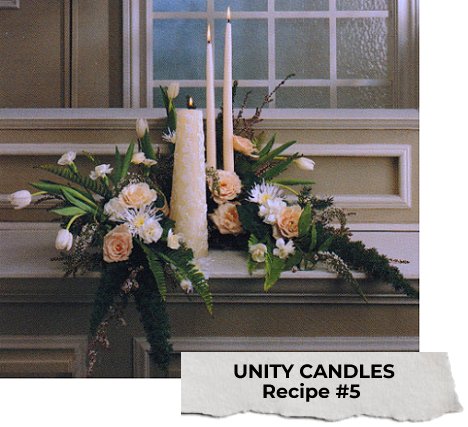 Unity Candle Decorations - Easy DIY Wedding Flower Tutorials