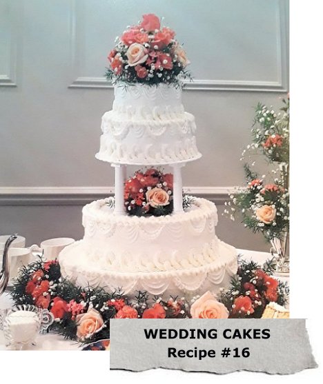Wedding Cake Flower Decorations Midway Media